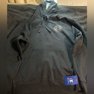 Black Unique Champion Hoodie
